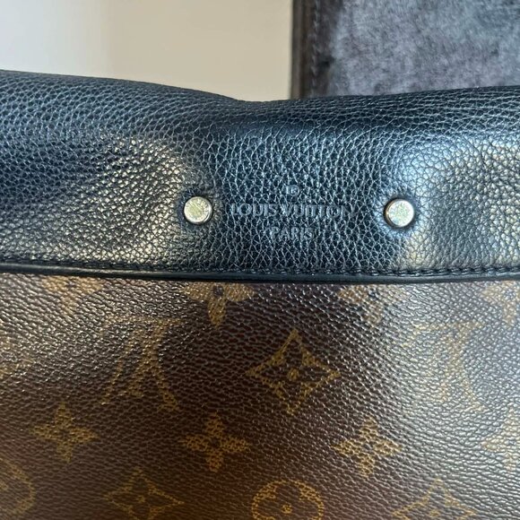 Louis Vuitton Pallas Chain Shoulder Bag Monogram Canvas and Calfskin - Black - Picture 9 of 12